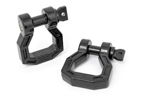 D-Ring - Rough Country - Forged - Black